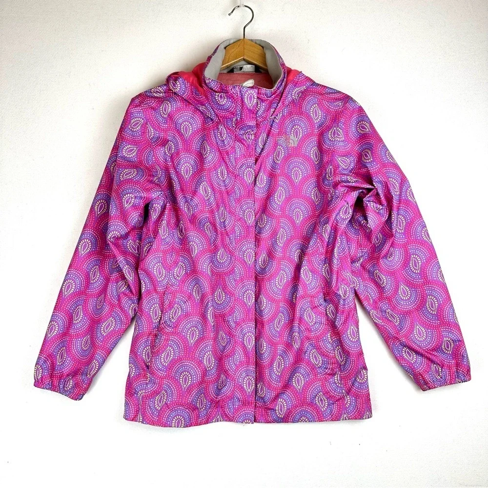 The North Face Novelty Printed Hooded Lightweight Windbreaker Jacket